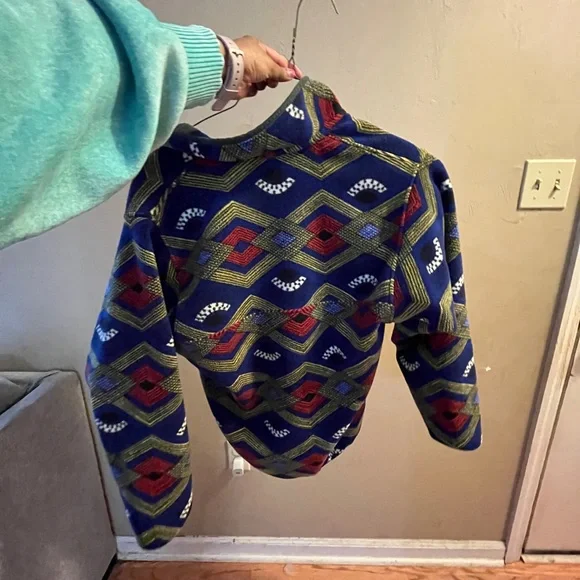 Patagonia 2014 Synchilla Snap T Pullover in Slowfoot Cobalt Blue - Picture 4 of 4